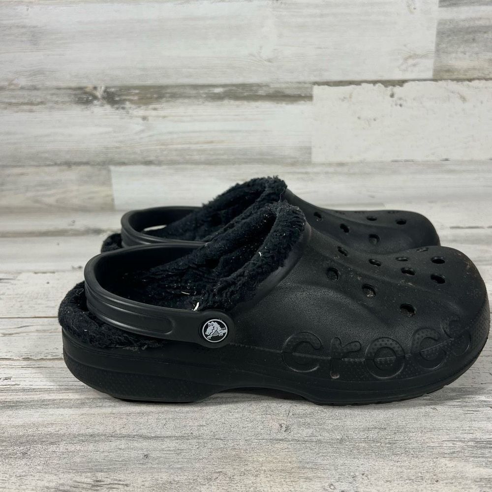 Crocs black‎  Mens  9